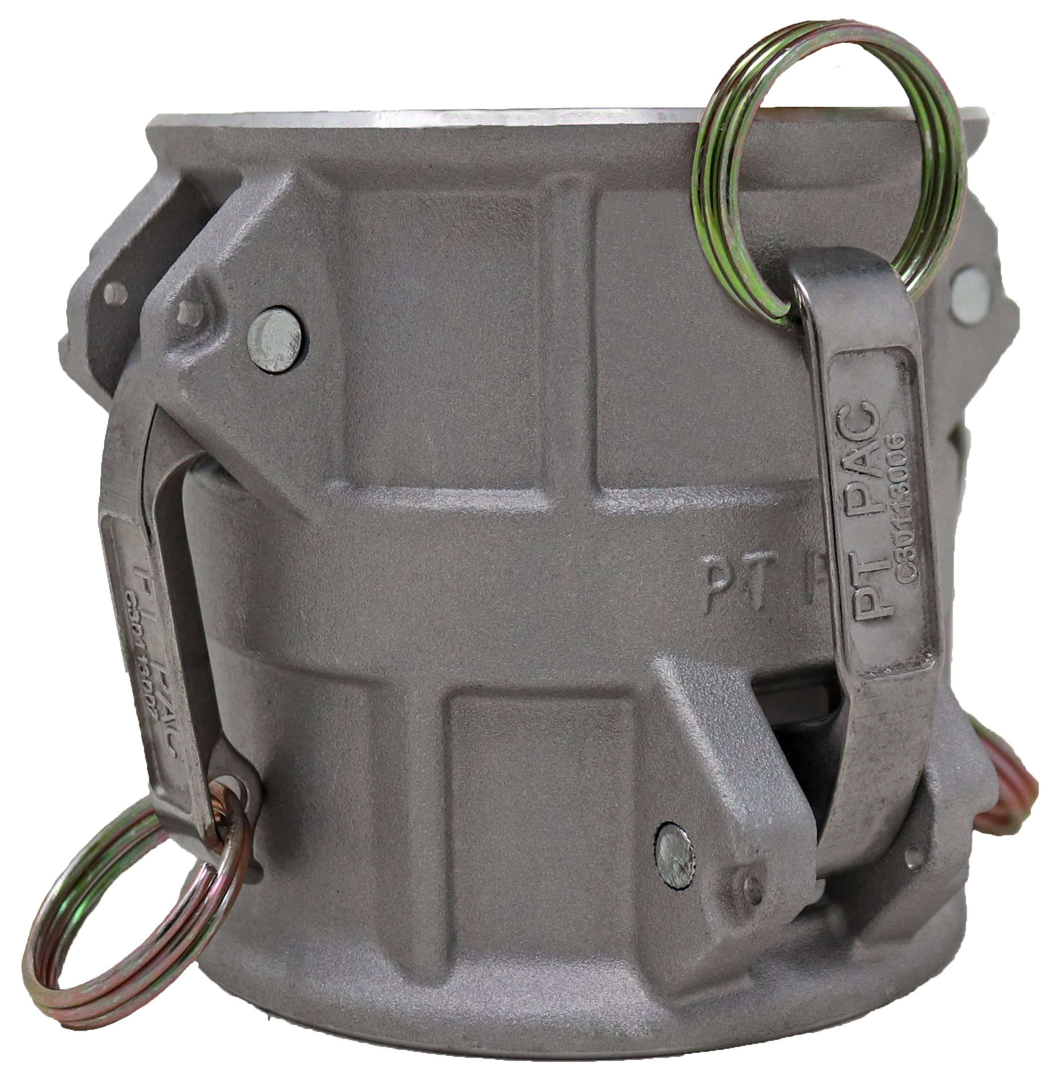 PT Coupling CF60273030 Reducer Coupler, 3 in Coupler x 3 in Coupler, Aluminum